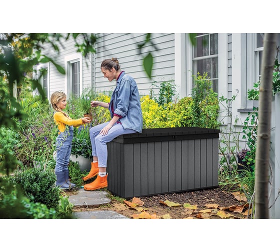 Сундук KETER Darwin Box 662 L графит 255157