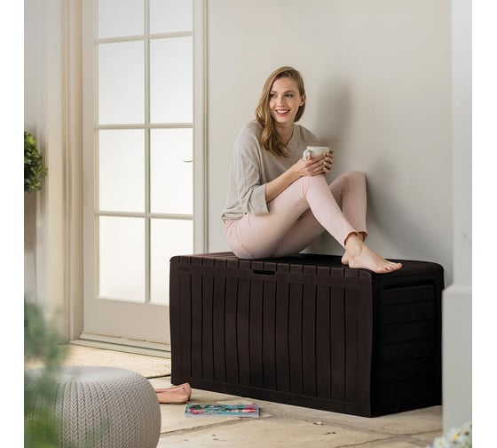 Сундук KETER MARVEL PLUS коричневый 255168