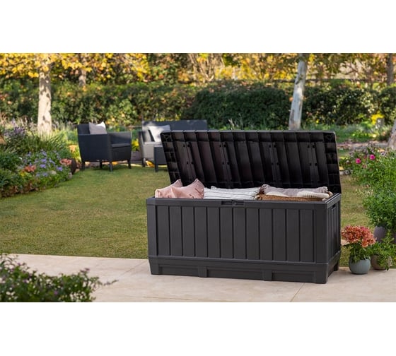 Сундук KETER Kentwood 350 L графит 249462