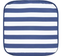 Подушка на стул Guten Morgen полоска синяя 40x40 см Ср-ПС-40-40