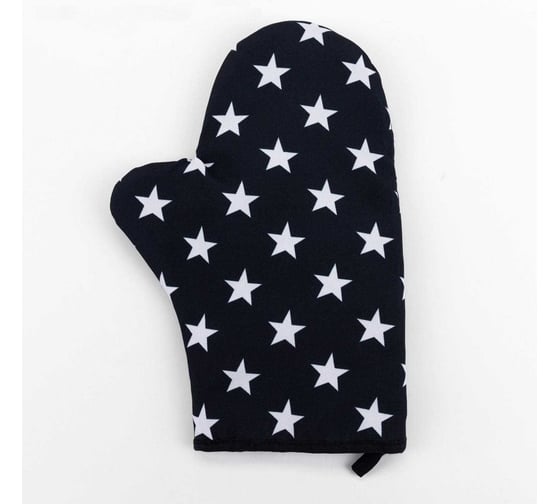 Варежка-прихватка Доляна Stars 20x27 см, 100% п/э 5148661 1