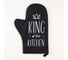 Кухонный набор Доляна King of the kitchen, варежка-прихватка 20x28 см, молоток деревянный 5468329 2