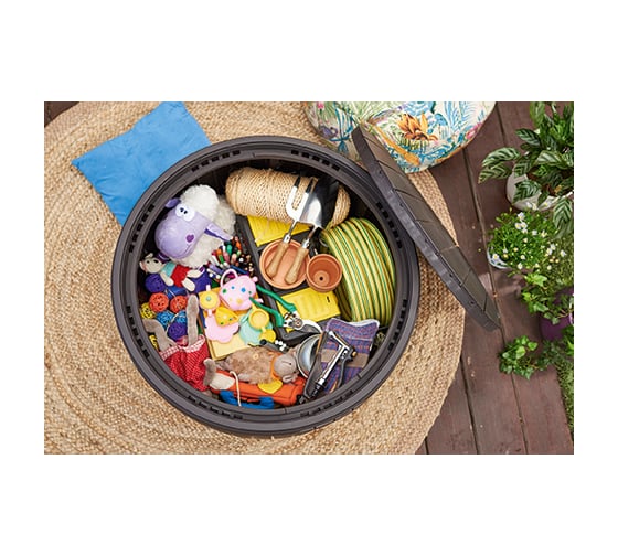 Сундук CIRCA WOOD STORAGE BOX 140 L кор 230405