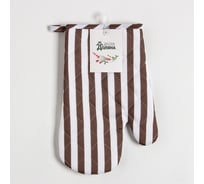 Варежка Доляна кофе 26х16 см, 100% п/э 9241937
