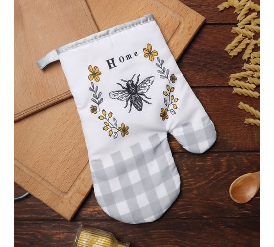 Варежка Доляна Home 26х16 см, 100% п/э 9687375