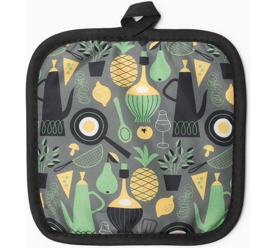 Прихватка Доляна Кухня 17х17 см, 100% п/э 9687361 1