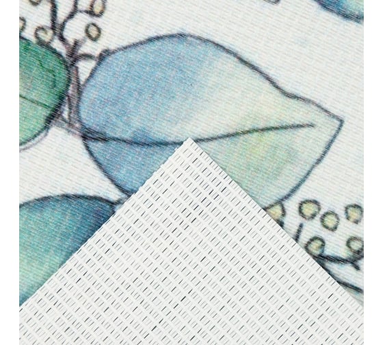 Салфетка на стол Доляна Eucalyptus ПВХ, 40х29 см 7072145