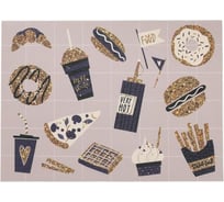 Салфетка на стол Доляна Food, ПВХ, 40x29 см 4780287
