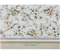 Салфетка на стол Доляна Floral mood 30x40 см, 100% п/э, оксфорд 420 г/м2 4652038
