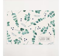 Салфетка на стол Доляна Eucalyptus ПВХ, 40x29 см 5387105