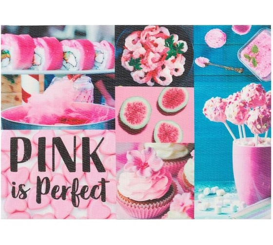 Салфетка на стол Доляна PINK is Perfect 29х40 см 3906122 1