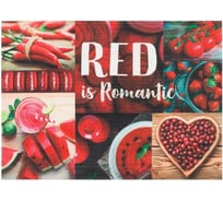 Салфетка на стол Доляна RED is Romantic 29х40 см 3906118
