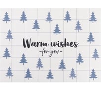 Салфетка на стол Доляна Warm wishes 40x29 см 4780303