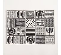 Салфетка на стол Доляна Марокко ПВХ, 40x29 см 5387102