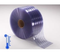 Завеса КурсКлимат ПВХ морозостойкая рифленая 2x200 бухта 50 м 4678597810102