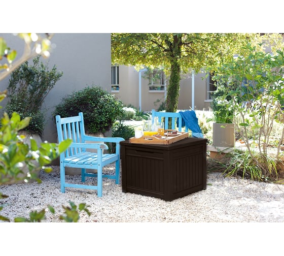 Сундук KETER CUBE WOOD 208L 237777