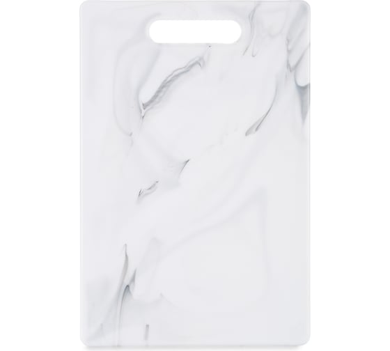 Доска разделочная Attribute MARBLE White 30x20 см ABX141