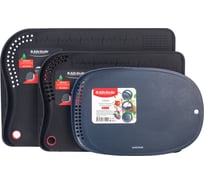Набор разделочных досок Attribute 28x21 см + 33x23 см + 40x27 см, 3 шт. WB/ABX4