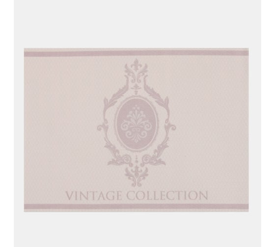 Салфетка Доляна на стол Vintage collection ПВХ 40х29 см 7072140 1