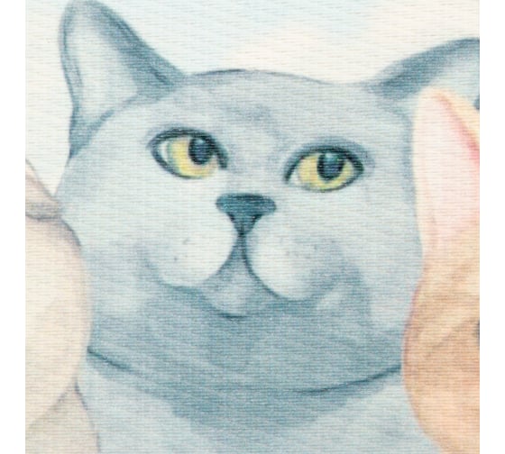 Салфетка Доляна на стол Cat party ПВХ 40х29 см 7072152