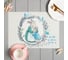 Салфетка Доляна на стол HOME is where MOM is ПВХ 40х29 см 7314527 5