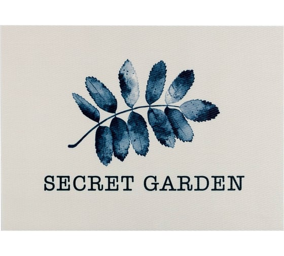 Набор салфеток Доляна на стол 2 шт Garden ПВХ 40х29 см 9236151 1