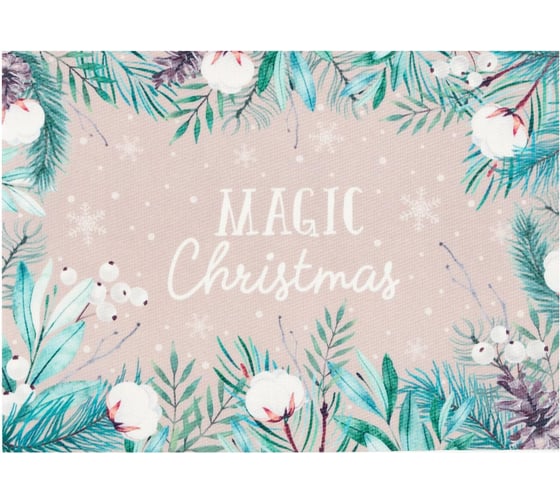 Салфетка Доляна на стол Magic ПВХ, 40x29 см 6851496 1