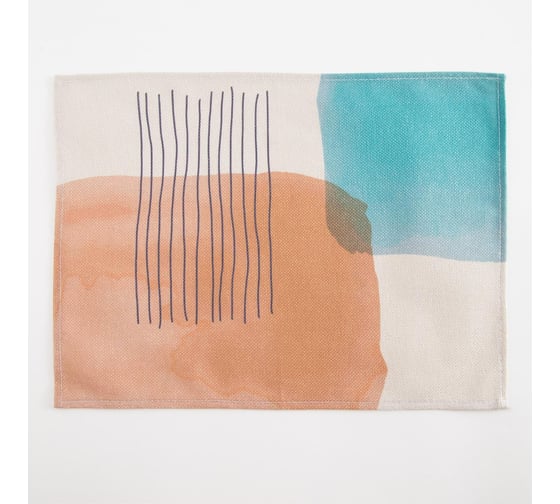 Салфетка декоративная Доляна Этика 30х40 см, 100% полиэстер 7584236 1