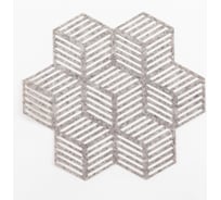 Салфетка декоративная Доляна Куб 30x31,2 см, 100% полиэстер, фетр 7584214