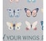 Набор салфеток Доляна на стол 2 шт You Wings ПВХ 40х29 см 9236152 4