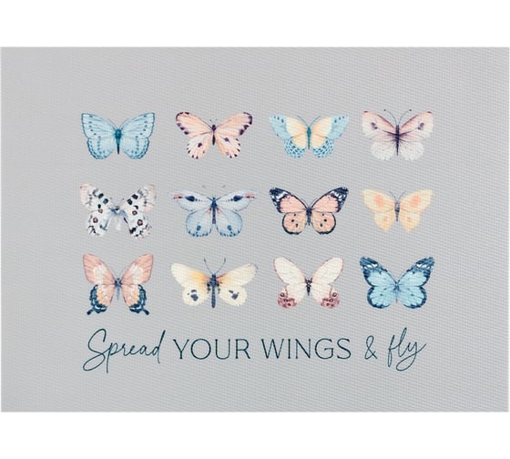 Салфетка Доляна на стол You Wings ПВХ 40х29 см 9236164 1