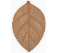 Салфетка сервировочная Доляна Листочки, цвет кофе, 30х45 см 9952619