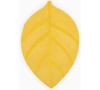 Салфетка сервировочная Доляна Листочки, цвет желтый, 30х45 см 9952621