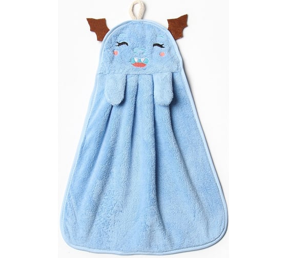 Салфетка декоративная Доляна Дракончик 25x34 см, 280 г/м2 микрофибра, 100% полиэстер 9949409 1