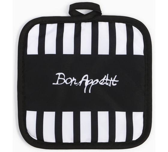 Прихватка Доляна "Bon appetit", 17х17 см, 100% п/э 9437949 1