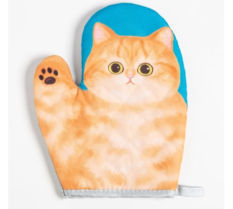 Варежка Доляна Котики "Мурка", 24х18 см, 100% п/э 7010448