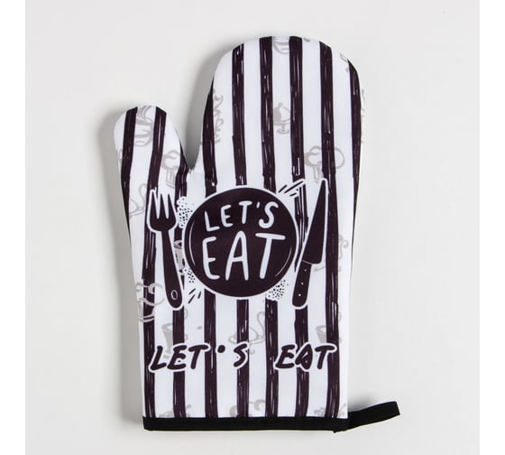 Варежка Доляна "Eat", 26х16 см, 100% п/э 9241962 1
