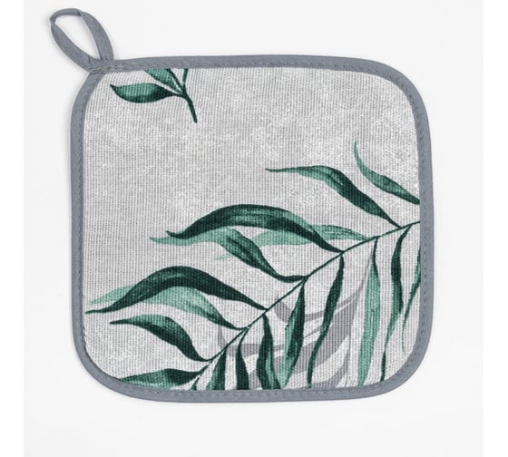 Прихватка Доляна Tropics 19x19 см, 100% хлопок, ватин 250 г/м2 7587368 1