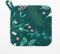 Прихватка Доляна Needles 19x19 см, 100% хлопок, ватин 250 г/м2 9082554