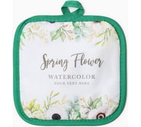 Прихватка Доляна Spring 17х17 см, 100% п/э 9687358