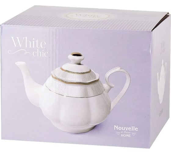 Заварочный чайник Nouvelle White chic 1350 мл 0970025