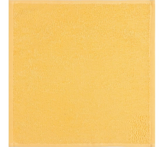 Набор декоративных махровых салфеток Этель Sunshine желтый, 30x30 см - 3 шт., 340 гр/м2, 100% хлопок 9371088