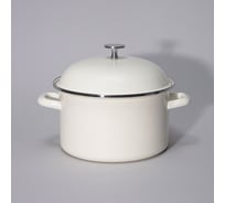 Кастрюля эмалированная Agness с эмалирвоанной крышкой серия Charm 3,5 л, 22x12,5 см 934-596