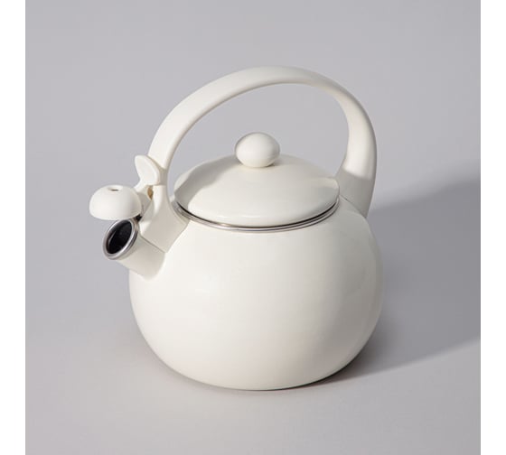 Чайник эмалированный Agness со свистком серия Charm, 2,2 л 934-593