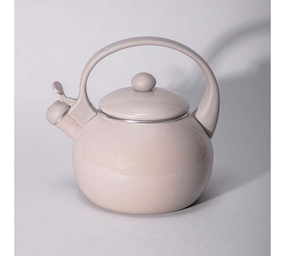 Чайник эмалированный Agness со свистком серия Charm, 2,2 л 934-603 1
