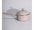 Ковш эмалированный Agness с эмалирвоанной крышкой серия Charm, 1,5 л, 18x8см 934-607 2