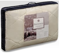 Одеяло Василиса 1,5 спальное, 140x205 см, тик, пэ, меринос О/369