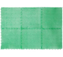 Коврик придверный PERFECTO LINEA 43x64 см, Травка, зеленый 22-436401