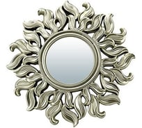 Зеркало декоративное QWERTY "Реймс", D 24 см, золото 74052