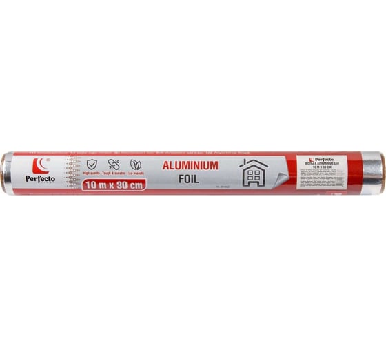 Фольга алюминиевая PERFECTO LINEA 10 м х 30 см 45-201562